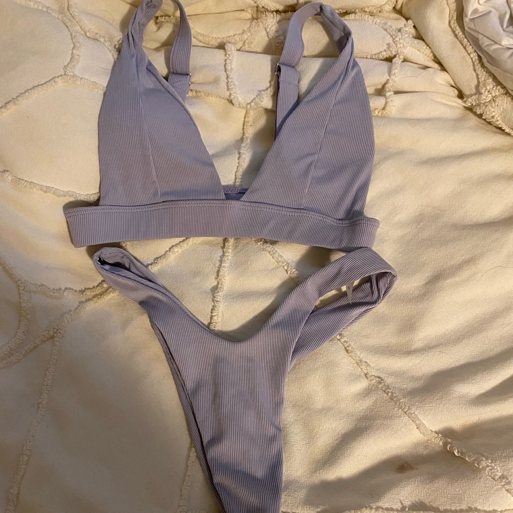 Purple bikini